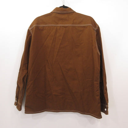 X-LARGE | エクストララージ CONTRAST STITCH WORK SHIRT その他トップス 101204014003 ブラウン サイズ：L【姫路東店】