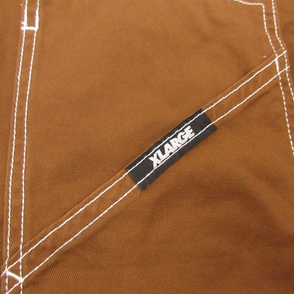 X-LARGE | エクストララージ CONTRAST STITCH WORK SHIRT その他トップス 101204014003 ブラウン サイズ：L【姫路東店】