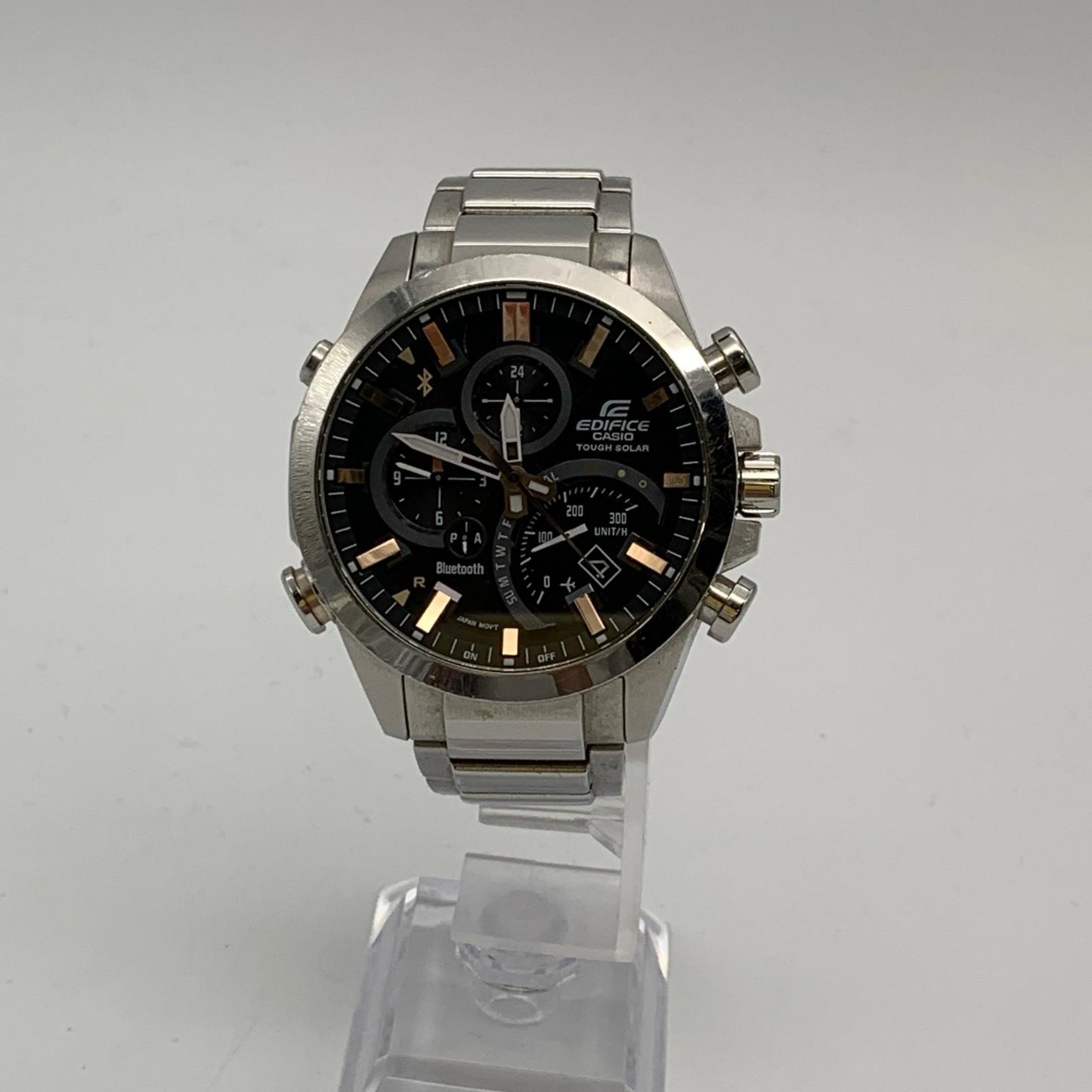 CASIO | カシオ EDIFICE 腕時計 EQB-500D-1A2JF アナログソーラー シルバー【姫路東店】
