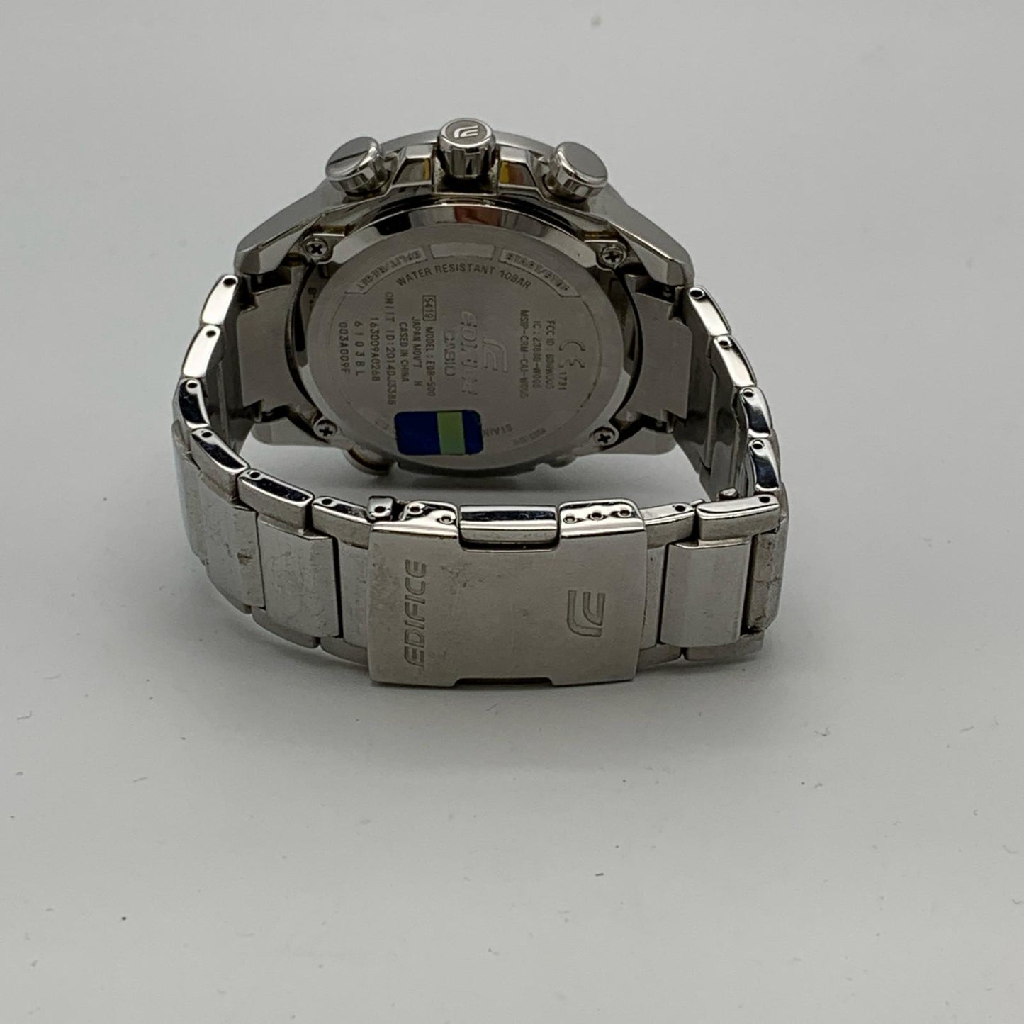 CASIO | カシオ EDIFICE 腕時計 EQB-500D-1A2JF アナログソーラー シルバー【姫路東店】