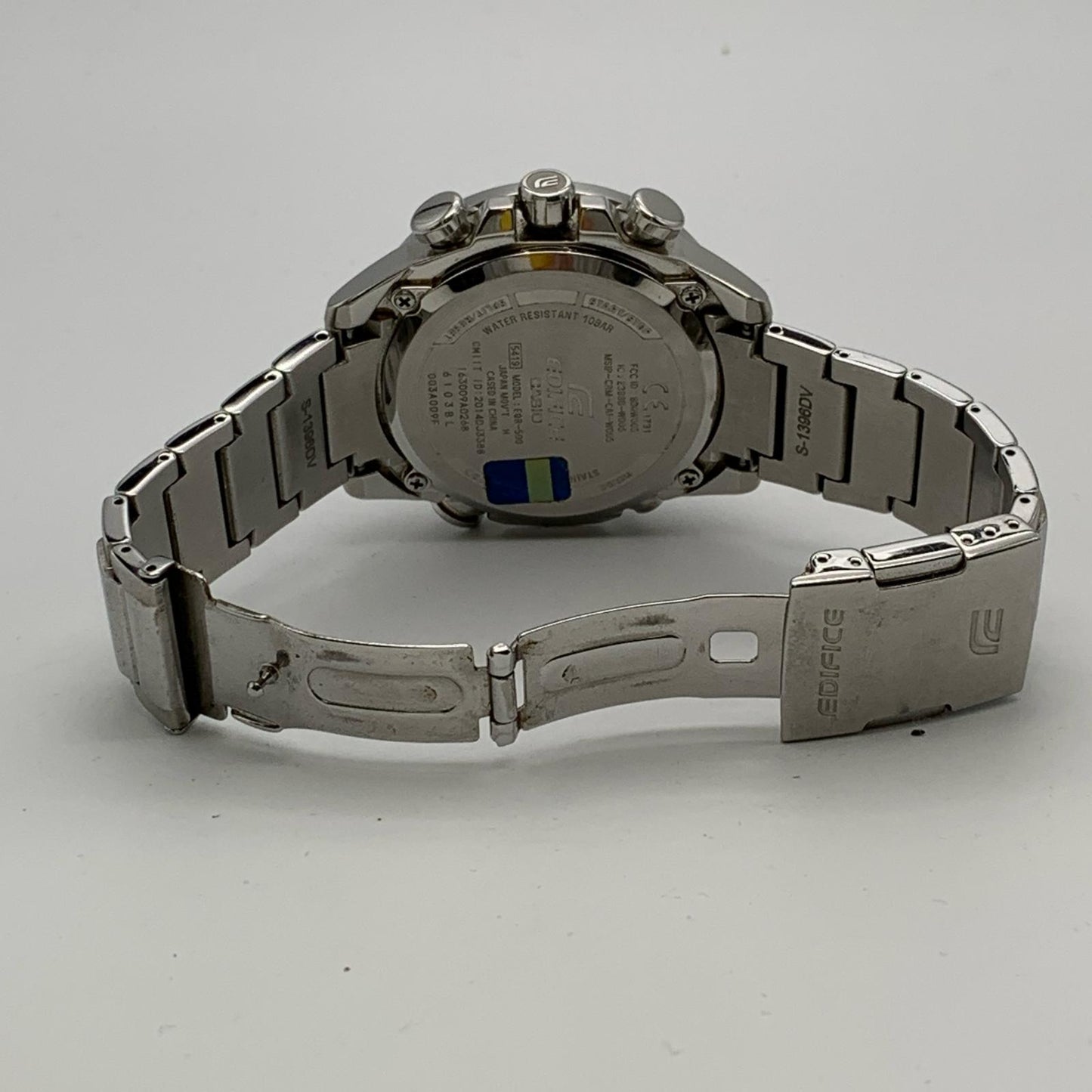 CASIO | カシオ EDIFICE 腕時計 EQB-500D-1A2JF アナログソーラー シルバー【姫路東店】