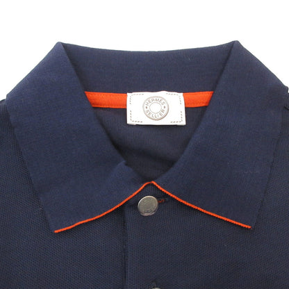HERMES | エルメス ドゥブル・ジュ ポロシャツ ネイビー サイズ：S【姫路東店】