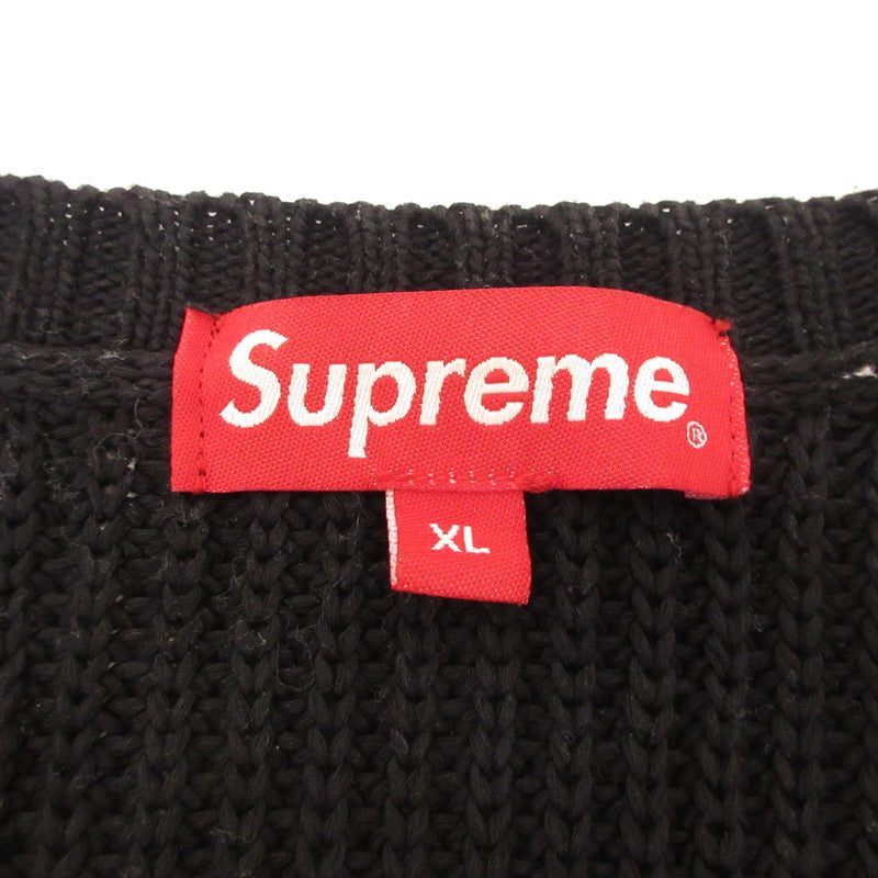 Supreme | シュプリーム Melange Rib Knit Sweater セーター 2021A/W ブラック サイズ：XL【姫路東店】