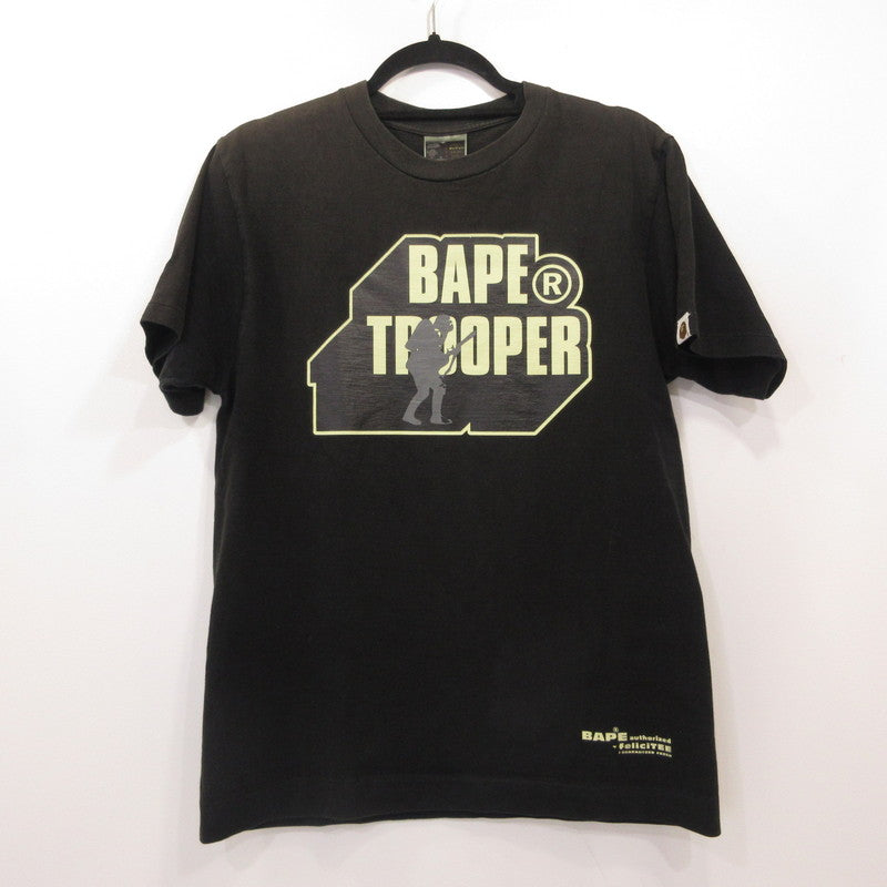 A BATHING APE | アベイシングエイプ 半袖Ｔシャツ 年式:90s ブラック サイズ：M【姫路東店】