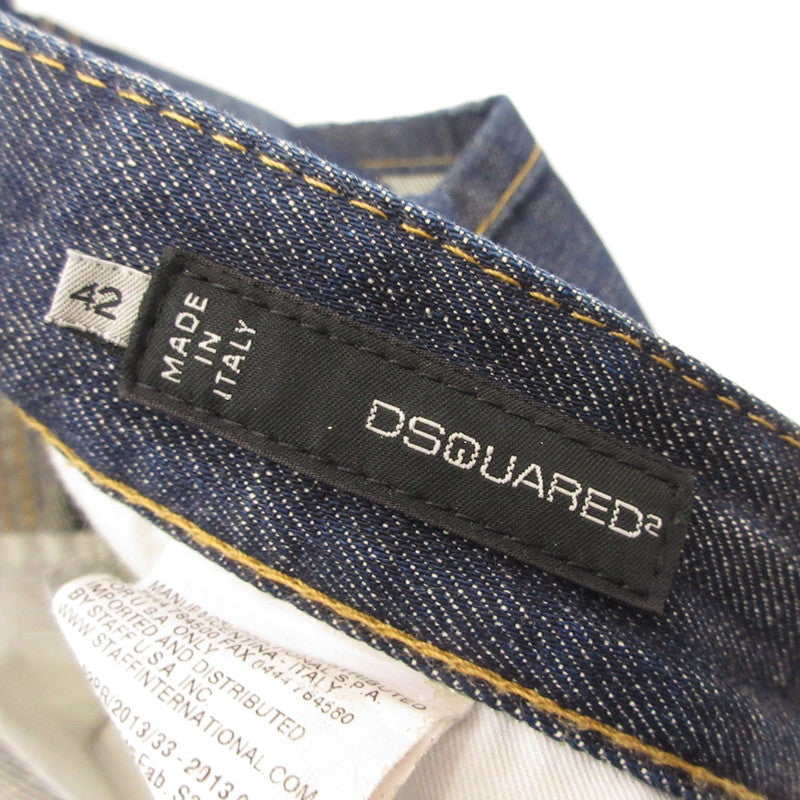 DSQUARED2 | ディースクエアード KENNY TWIST デニムパンツ S74LA0545 ネイビー サイズ：42【姫路東店】