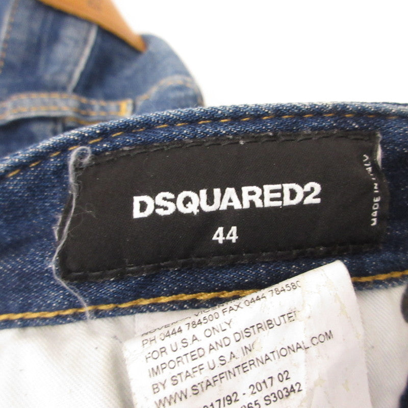 DSQUARED2 | ディースクエアード Skater Jean デニムパンツ S74LB0265 ネイビー サイズ：44【姫路東店】