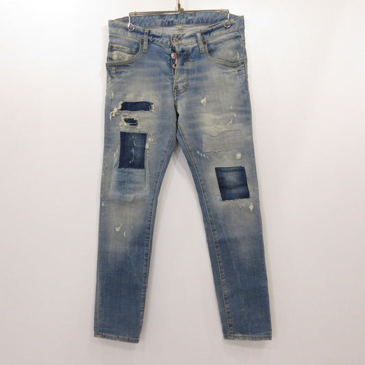 DSQUARED2 | ディースクエアード Skater Jean デニムパンツ S74LB0975 ネイビー サイズ：42【姫路東店】