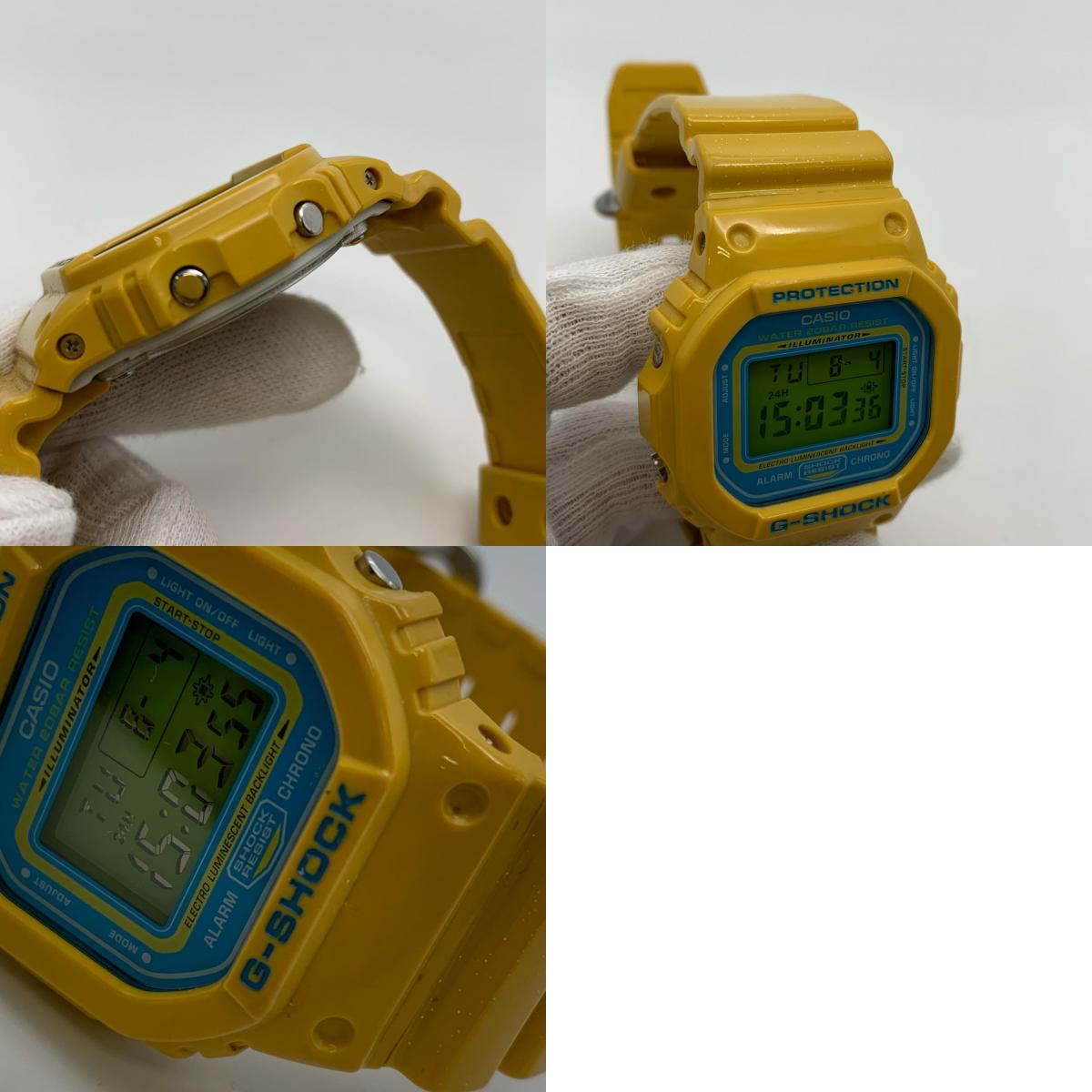 G-SHOCK | ジーショック 腕時計 DW-5600CS-9JF デジタルクォーツ イエロー【姫路東店】
