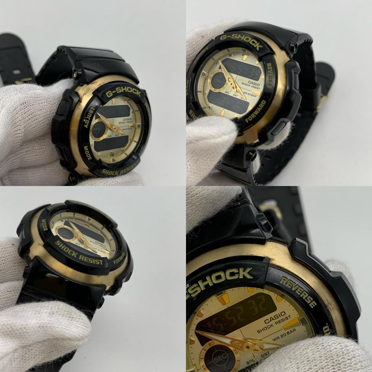 G-SHOCK | ジーショック 腕時計 G-300G-9AJF アナデジクォーツ ブラック【姫路東店】