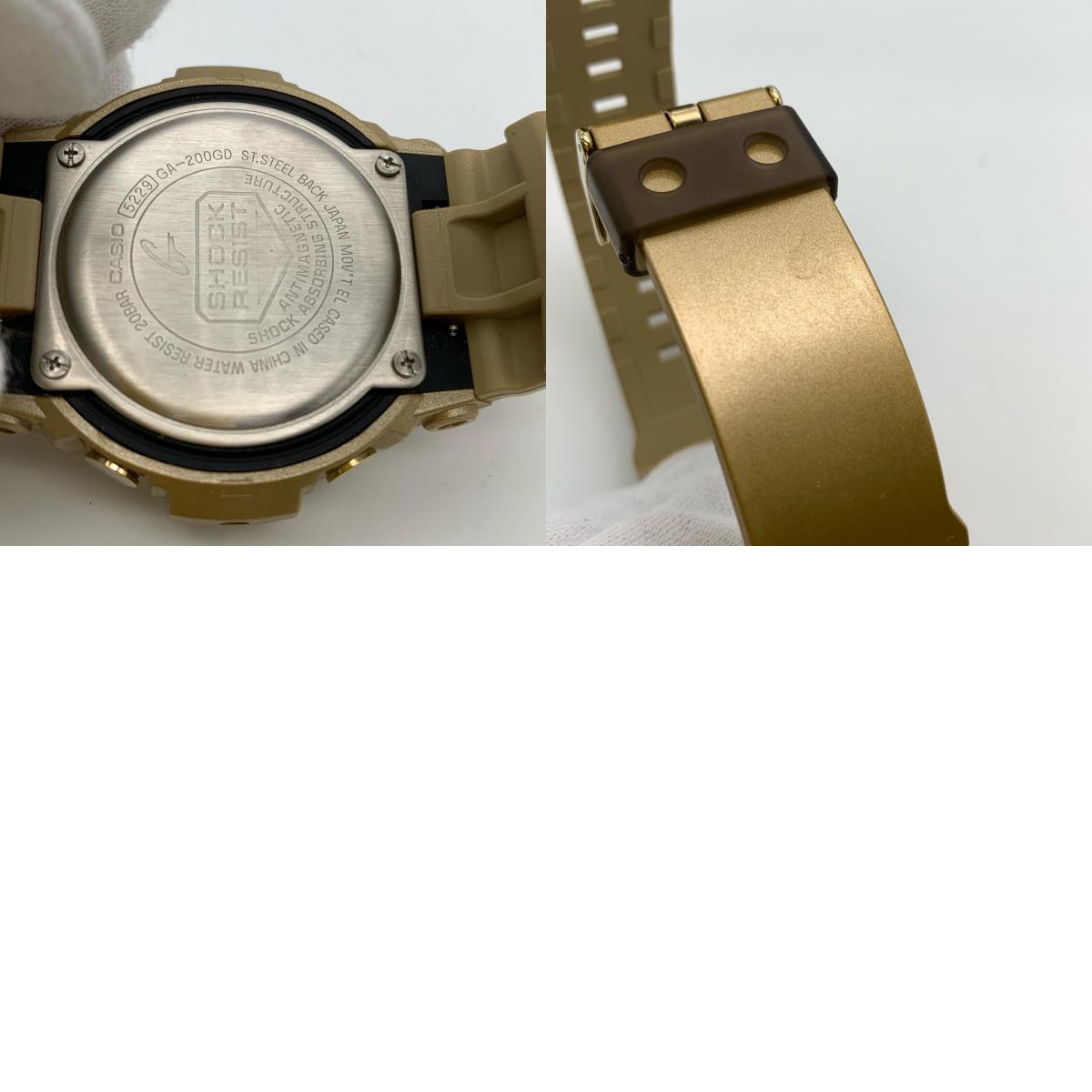 G-SHOCK | ジーショック 腕時計 GA-200GD-9AJF アナデジクォーツ ゴールド【姫路東店】