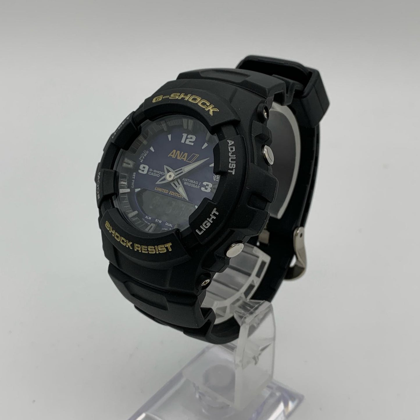 G-SHOCK | ジーショック×ANA 腕時計 G-100ANA-1BJF アナデジクォーツ ブラック【姫路東店】