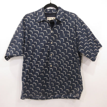 MARNI | マルニ Abstract Print Short Sleeve Shirt 半袖シャツ CUMU0054A0 国内正規タグ　2020S/S サイズ：44【姫路東店】