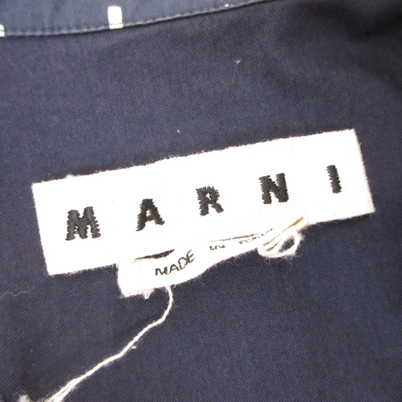 MARNI | マルニ Abstract Print Short Sleeve Shirt 半袖シャツ CUMU0054A0 国内正規タグ　2020S/S サイズ：44【姫路東店】