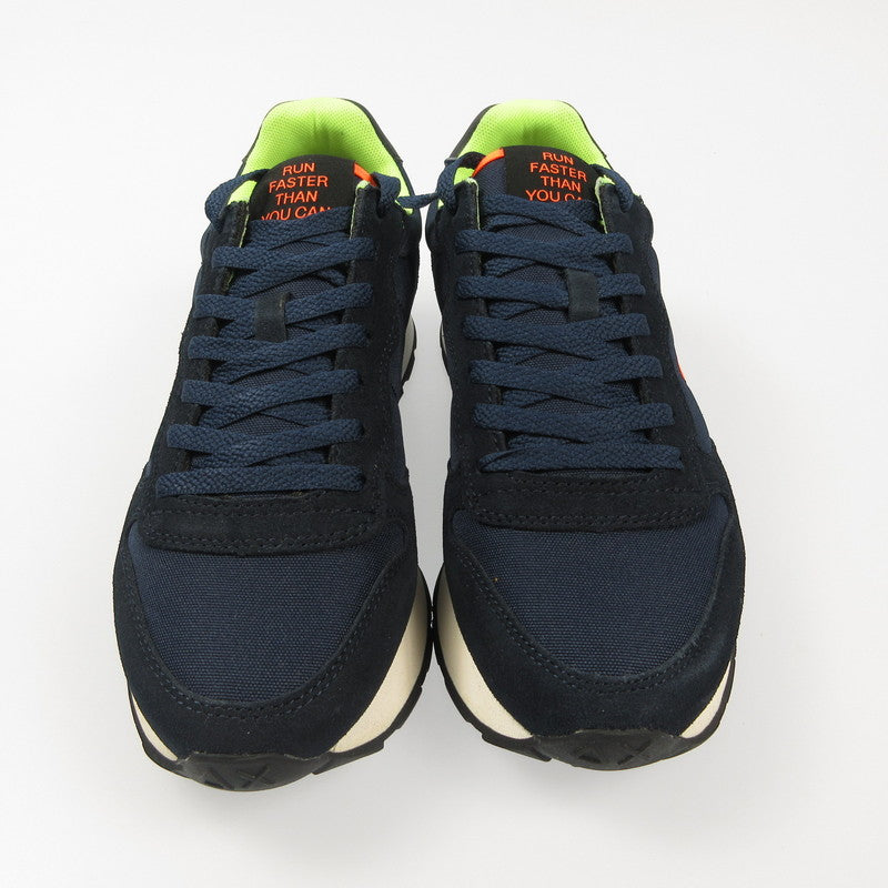中古 SUN68 サン シックスティエイト TOM FLUO スニーカー Z45102 ネイビー【姫路東店】