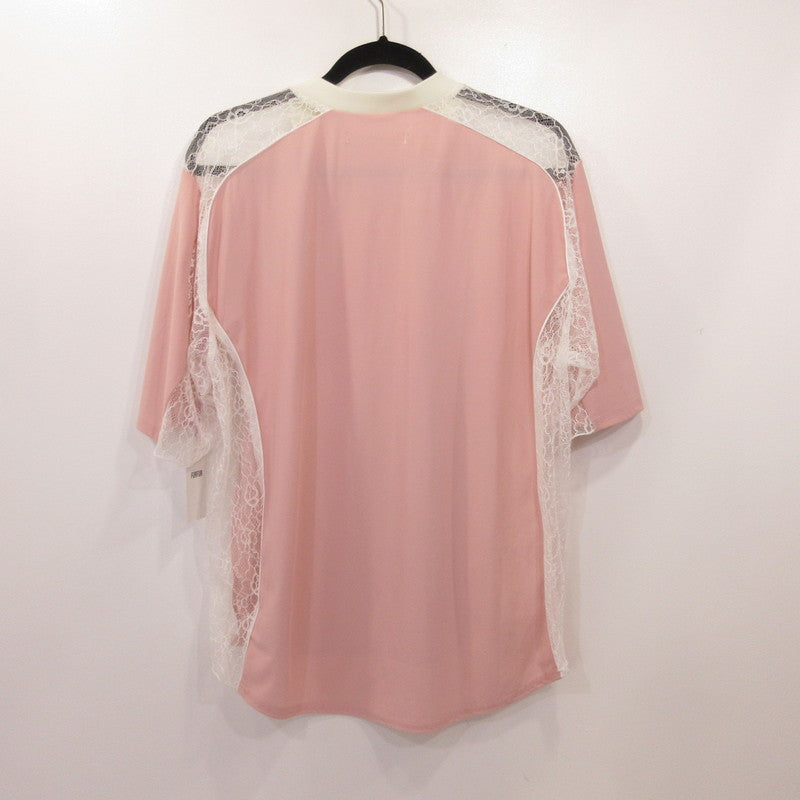 furfur | ファーファー ユニフォームムードレースTシャツ 半袖Ｔシャツ RWCT262051 ｻｲｽﾞ:ONE ピンク【姫路東店】