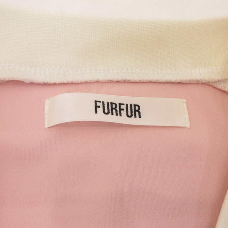 furfur | ファーファー ユニフォームムードレースTシャツ 半袖Ｔシャツ RWCT262051 ｻｲｽﾞ:ONE ピンク【姫路東店】