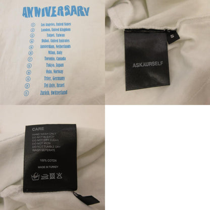 中古 ASKYURSELF アスクユアセルフ 半袖Ｔシャツ ホワイト サイズ：S【姫路東店】