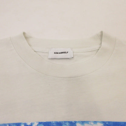 中古 ASKYURSELF アスクユアセルフ 半袖Ｔシャツ ホワイト サイズ：S【姫路東店】
