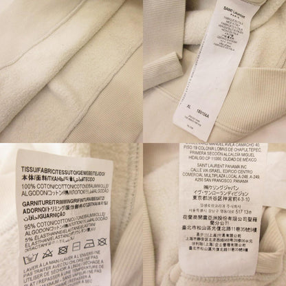 SAINT LAURENT | サンローラン スウェット 666979 国内正規タグ　2021A/W ベージュ サイズ：XL【姫路東店】
