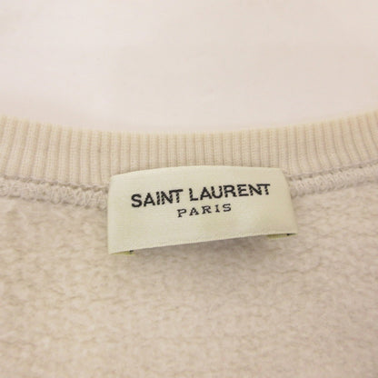 SAINT LAURENT | サンローラン スウェット 666979 国内正規タグ　2021A/W ベージュ サイズ：XL【姫路東店】