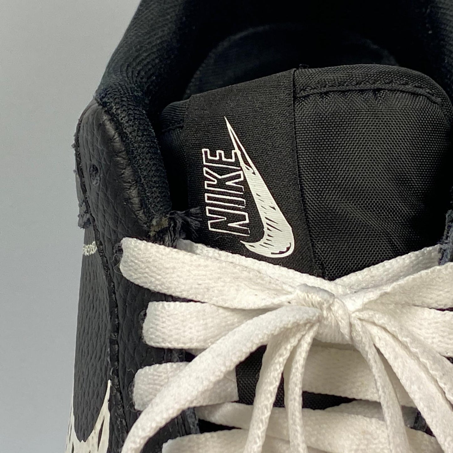 NIKE | ナイキ AIR FORCE1 LOW LV8 UTILITY WHITE SKETCH スニーカー CW7581-001 26.5cm ブラック 26.5cm【姫路東店】