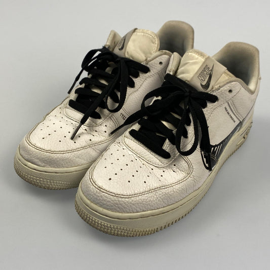 NIKE | ナイキ AIR FORCE1 LOW LV8 UTILITY WHITE SKETCH スニーカー CW7581-101 26.5cm ホワイト 26.5cm【姫路東店】