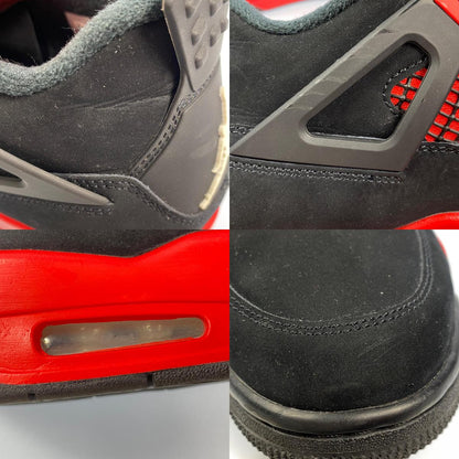 NIKE | ナイキ AIR JORDAN 4 RED THUNDER スニーカー CT8527-016 2022S/S 26.5cm ブラック 26.5cm【姫路東店】