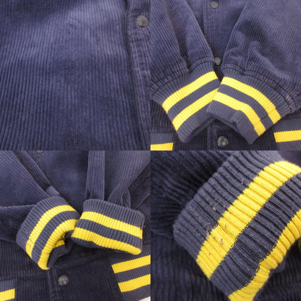 X-LARGE | エクストララージ EMBROIDERY EMBLEM CORDUROY JACKET その他アウター 101213021003 ネイビー サイズ：L【姫路東店】