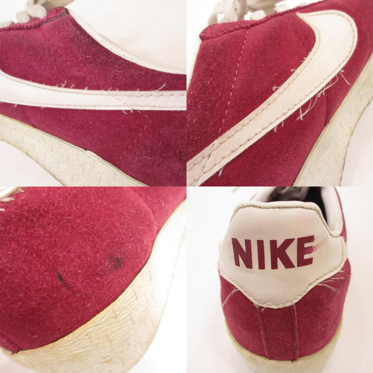 NIKE | ナイキ BRUIN SUEDE スニーカー 630097 年式:90s ボルドー/バーガンディー 27cm【姫路東店】