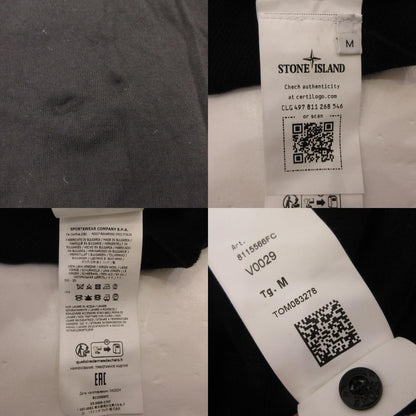 STONE ISLAND | ストーンアイランド LIGHT PURE RMS WOOL CREWNECK KNIT セーター 8115566FC 2024A/W ブラック サイズ：M【姫路東店】