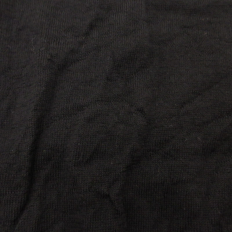 STONE ISLAND | ストーンアイランド LIGHT PURE RMS WOOL CREWNECK KNIT セーター 8115566FC 2024A/W ブラック サイズ：M【姫路東店】
