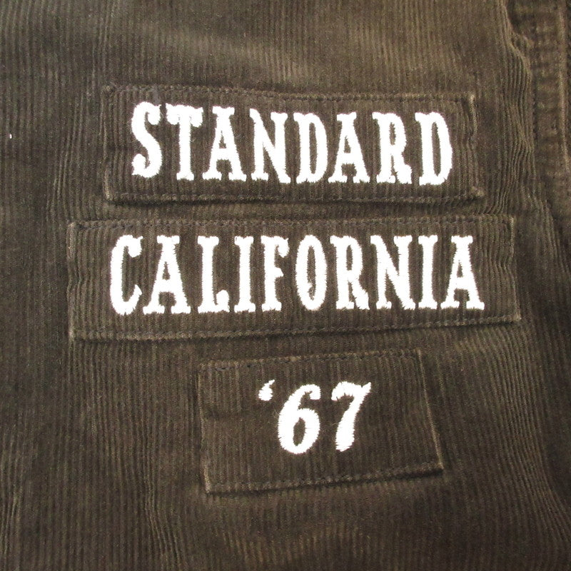 STANDARD CALIFORNIA | スタンダードカリフォルニア SD コーデュロイレタードジャケット その他アウター ブラウン サイズ：M【姫路東店】