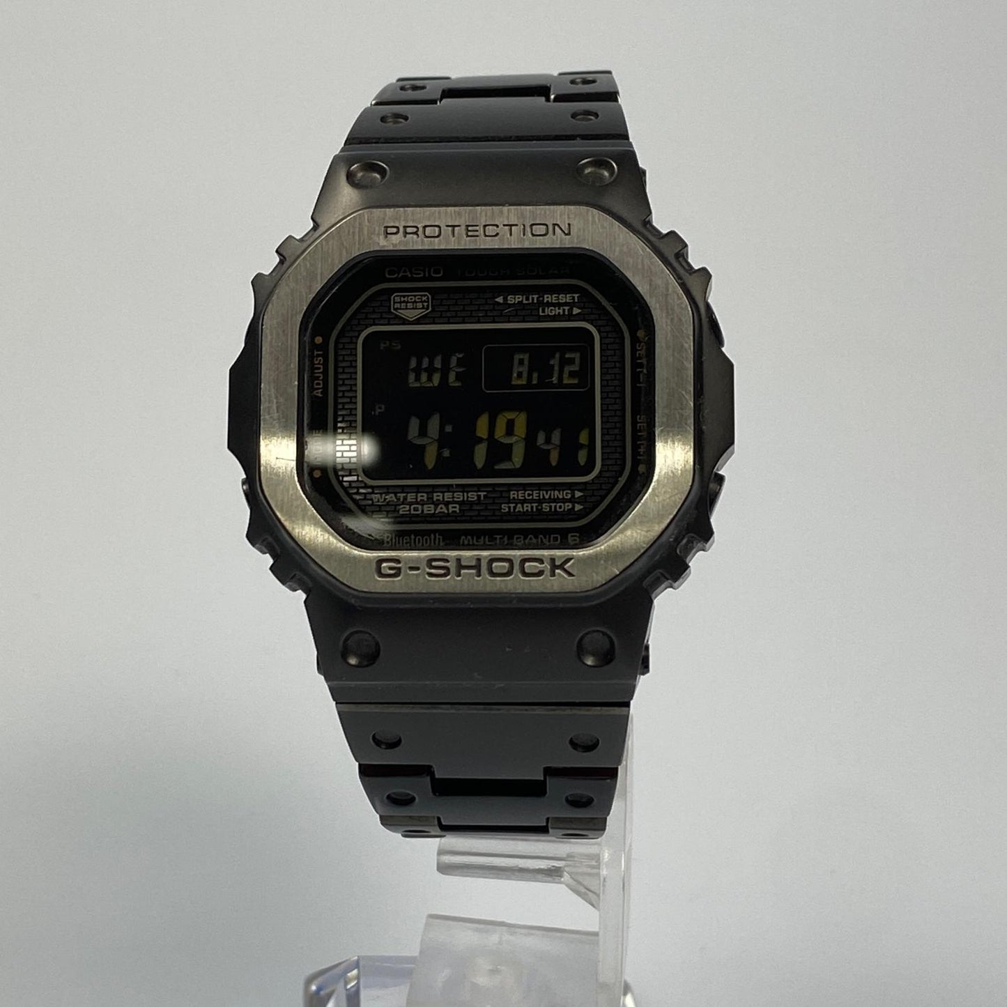 G-SHOCK | ジーショック FULL METAL 腕時計 GMW-B5000MB-1JF デジタル電波ソーラー ブラック【姫路東店】
