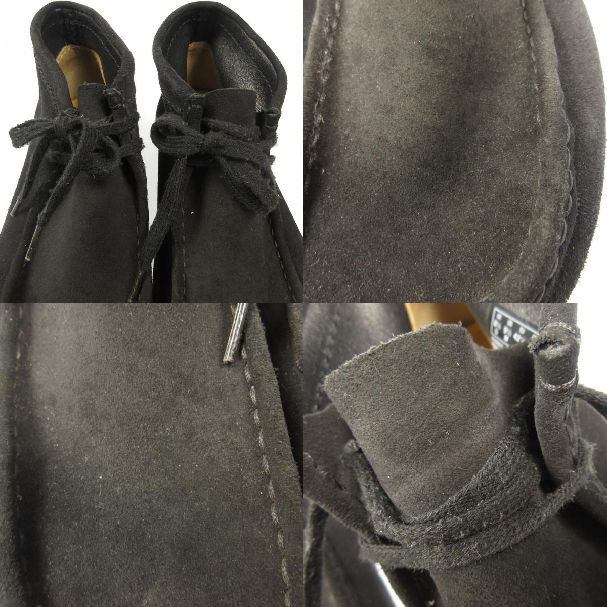 Clarks | クラークス Wallabee Boot ブーツ 26103669 ブラック【姫路東店】