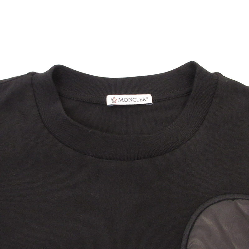MONCLER | モンクレール MAGLIA MANICA CORTA 半袖Ｔシャツ I20938C00018 国内正規タグ ブラック サイズ：S【姫路東店】