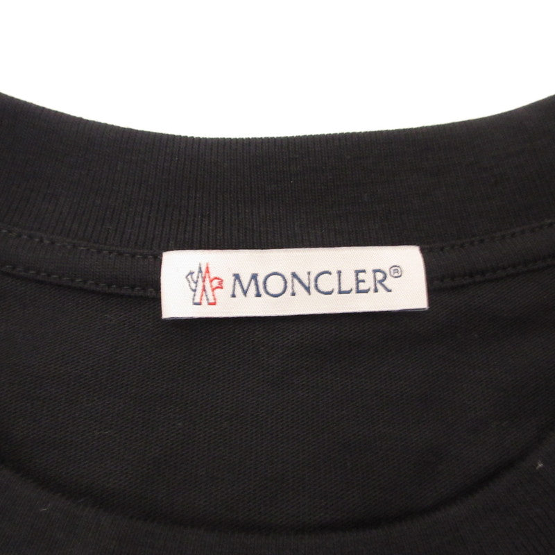 MONCLER | モンクレール MAGLIA MANICA CORTA 半袖Ｔシャツ I20938C00018 国内正規タグ ブラック サイズ：S【姫路東店】