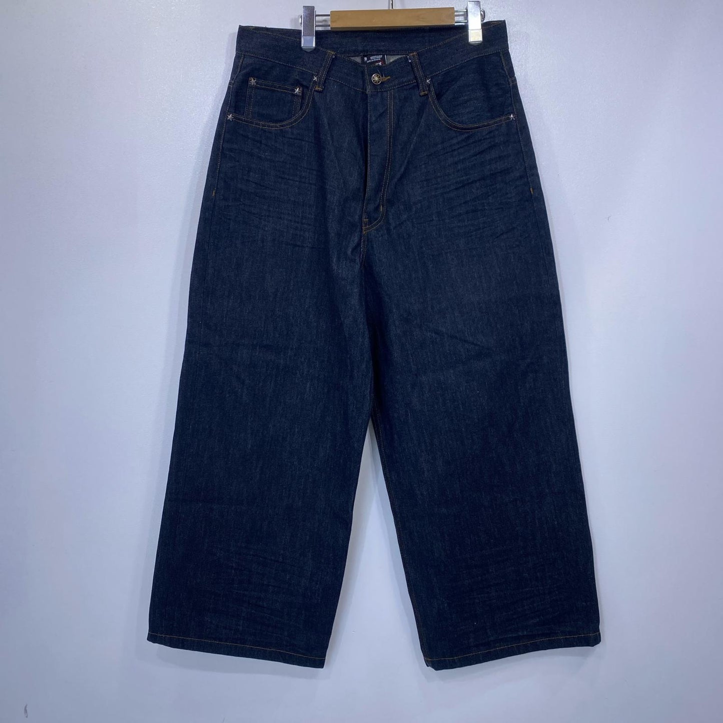Baggy Rigid Denim デニムパンツ BE-072 ネイビー サイズ：L【姫路東店】