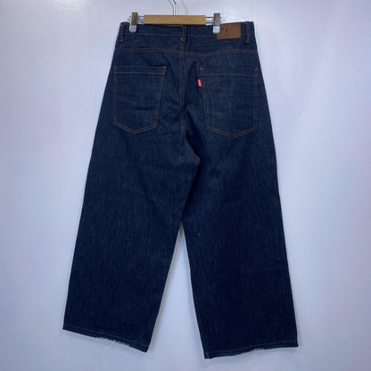 Baggy Rigid Denim デニムパンツ BE-072 ネイビー サイズ：L【姫路東店】