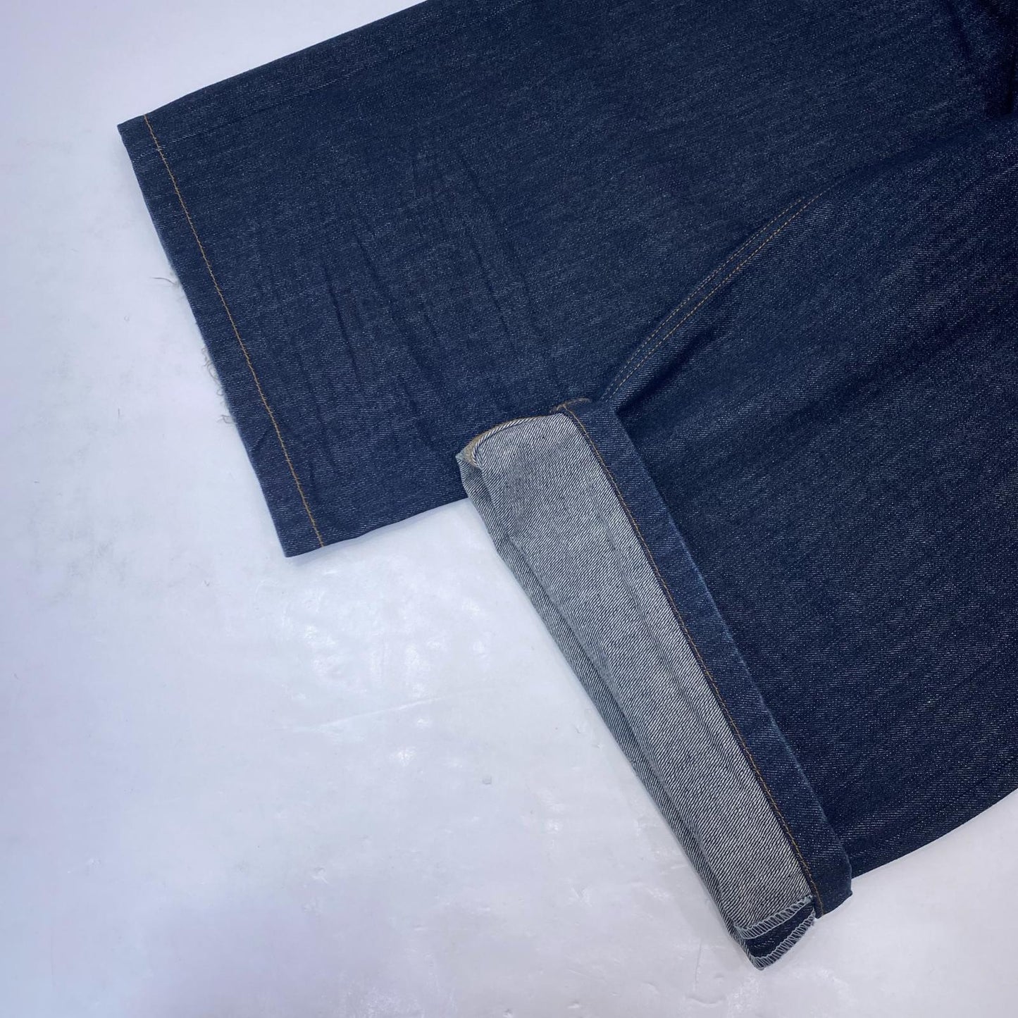 Baggy Rigid Denim デニムパンツ BE-072 ネイビー サイズ：L【姫路東店】