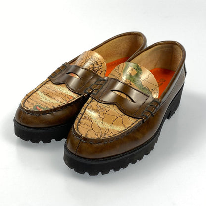 AVIREX | アヴィレックス TANKSOLE LOAFERS ICON of FLIGHT ローファー CJ25F 23.5cm ブラウン 23.5cm【姫路東店】