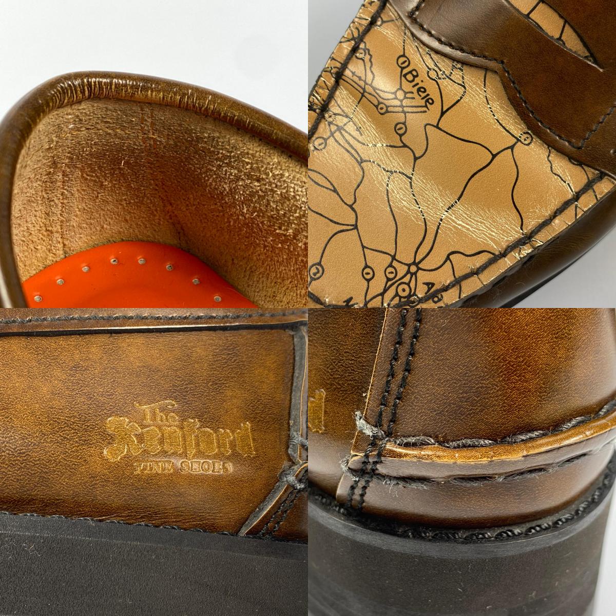 AVIREX | アヴィレックス TANKSOLE LOAFERS ICON of FLIGHT ローファー CJ25F 23.5cm ブラウン 23.5cm【姫路東店】