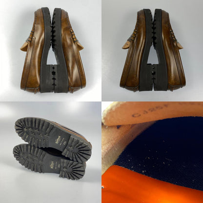 AVIREX | アヴィレックス TANKSOLE LOAFERS ICON of FLIGHT ローファー CJ25F 23.5cm ブラウン 23.5cm【姫路東店】