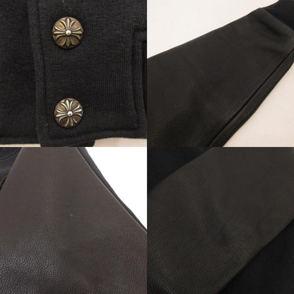CHROME HEARTS | クロムハーツ JKT GRP NOT BOMBER スタジャン 国内正規タグ ブラック サイズ：S【姫路東店】