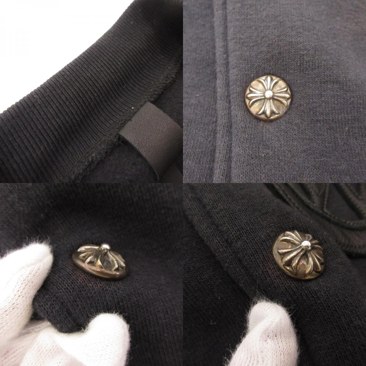 CHROME HEARTS | クロムハーツ JKT GRP NOT BOMBER スタジャン 国内正規タグ ブラック サイズ：S【姫路東店】