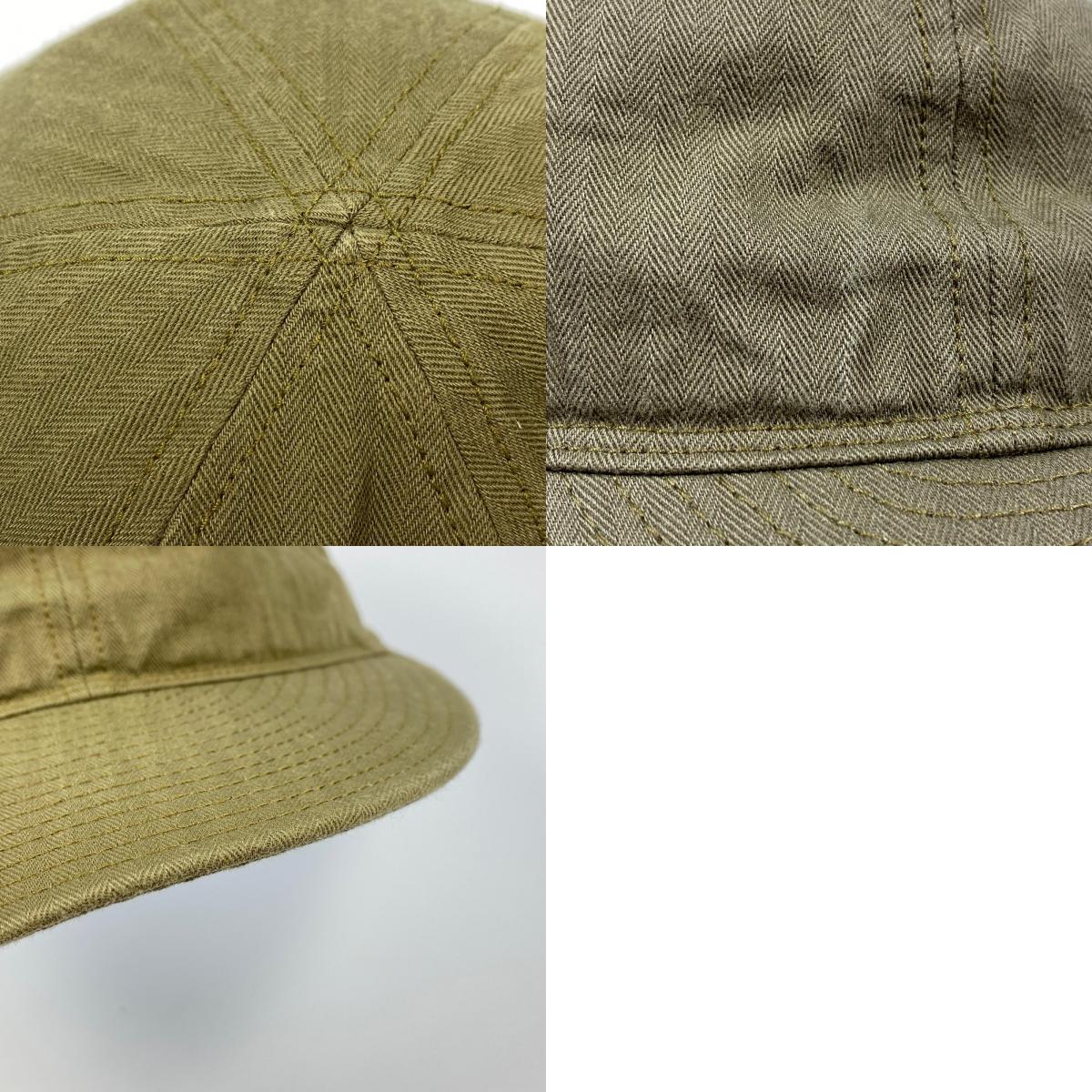 Buzz Rickson's | バズリクソンズ CAP MECHANICS Type A-3 キャップ BR02536 ワークキャップ サイズ:7.25 カーキグリーン【姫路東店】