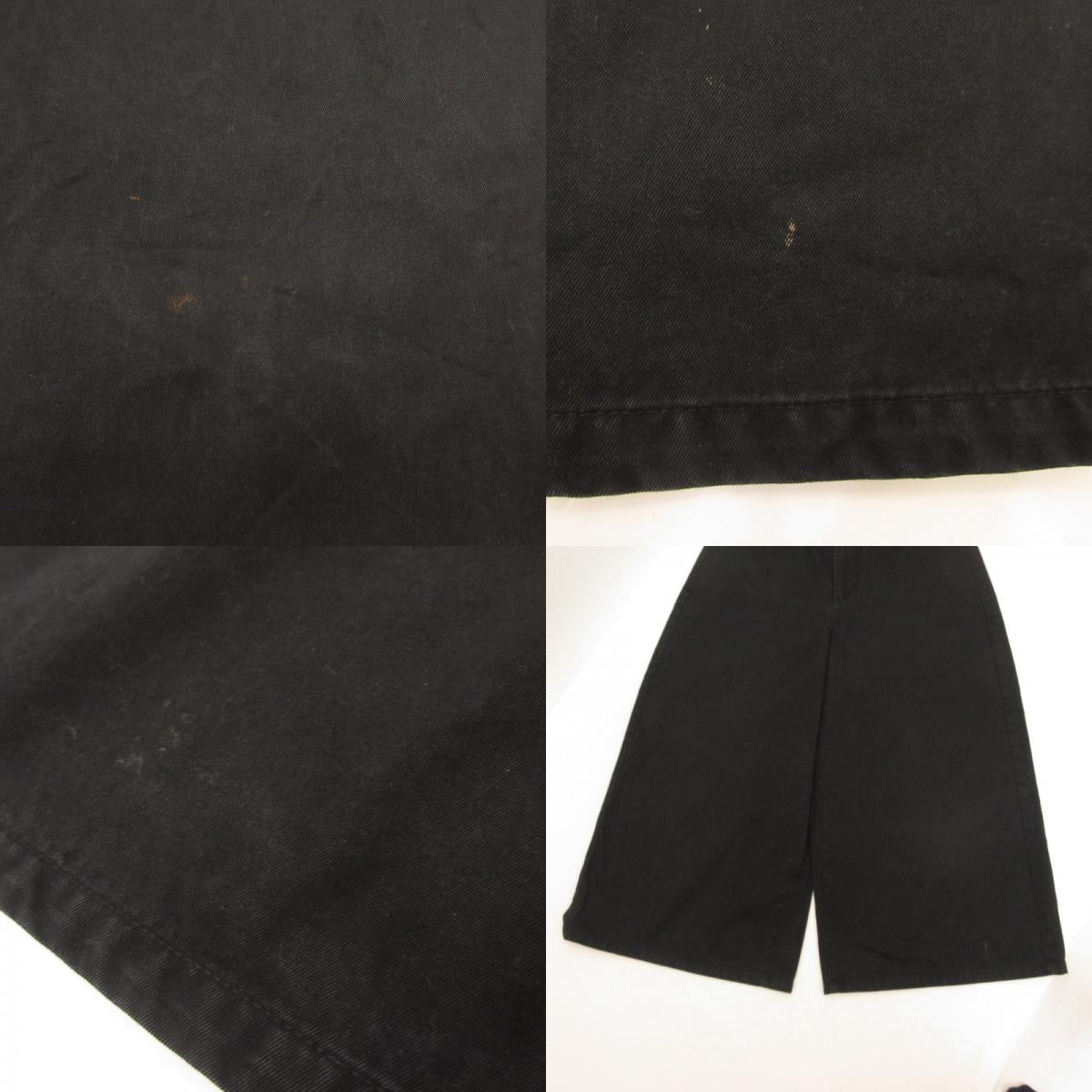 LAD MUSICIAN | ラッドミュージシャン WEST POINT CROPPED WIDE PANTS クロップドパンツ 2217-507 ブラック サイズ：42【姫路東店】
