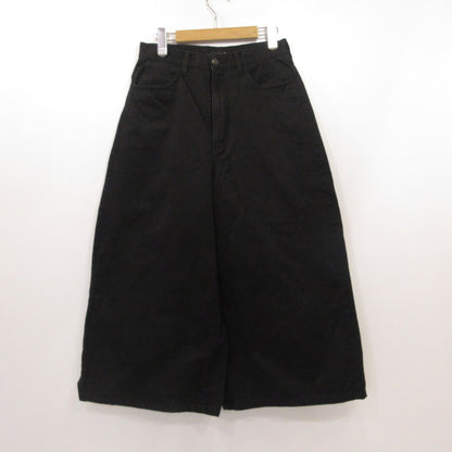 LAD MUSICIAN | ラッドミュージシャン WEST POINT CROPPED WIDE PANTS クロップドパンツ 2217-507 ブラック サイズ：42【姫路東店】