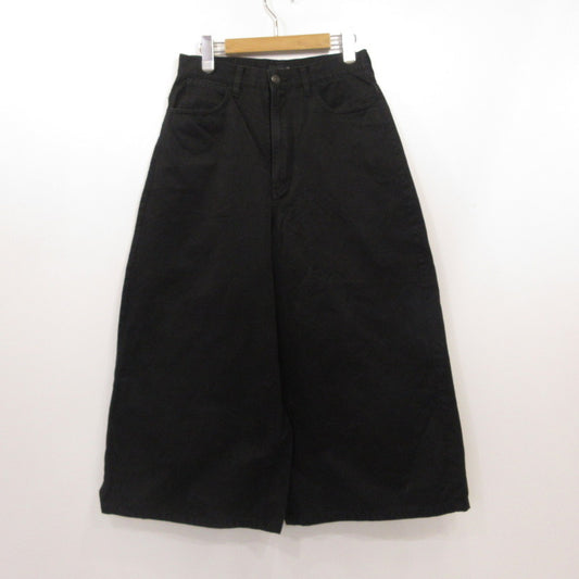 LAD MUSICIAN | ラッドミュージシャン WEST POINT CROPPED WIDE PANTS クロップドパンツ 2217-507 ブラック サイズ：42【姫路東店】