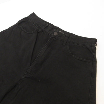 LAD MUSICIAN | ラッドミュージシャン WEST POINT CROPPED WIDE PANTS クロップドパンツ 2217-507 ブラック サイズ：42【姫路東店】