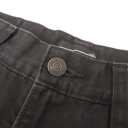 LAD MUSICIAN | ラッドミュージシャン WEST POINT CROPPED WIDE PANTS クロップドパンツ 2217-507 ブラック サイズ：42【姫路東店】